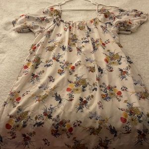 Bailey Blue midi floral dress -1X
